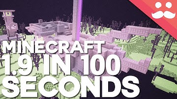 Minecraft 1.9 in 100 Seconds!