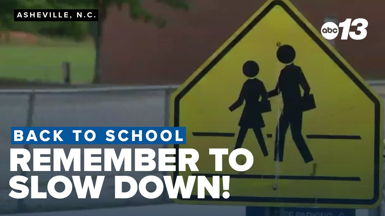 Police remind drivers to slow down in school zones - YouTube