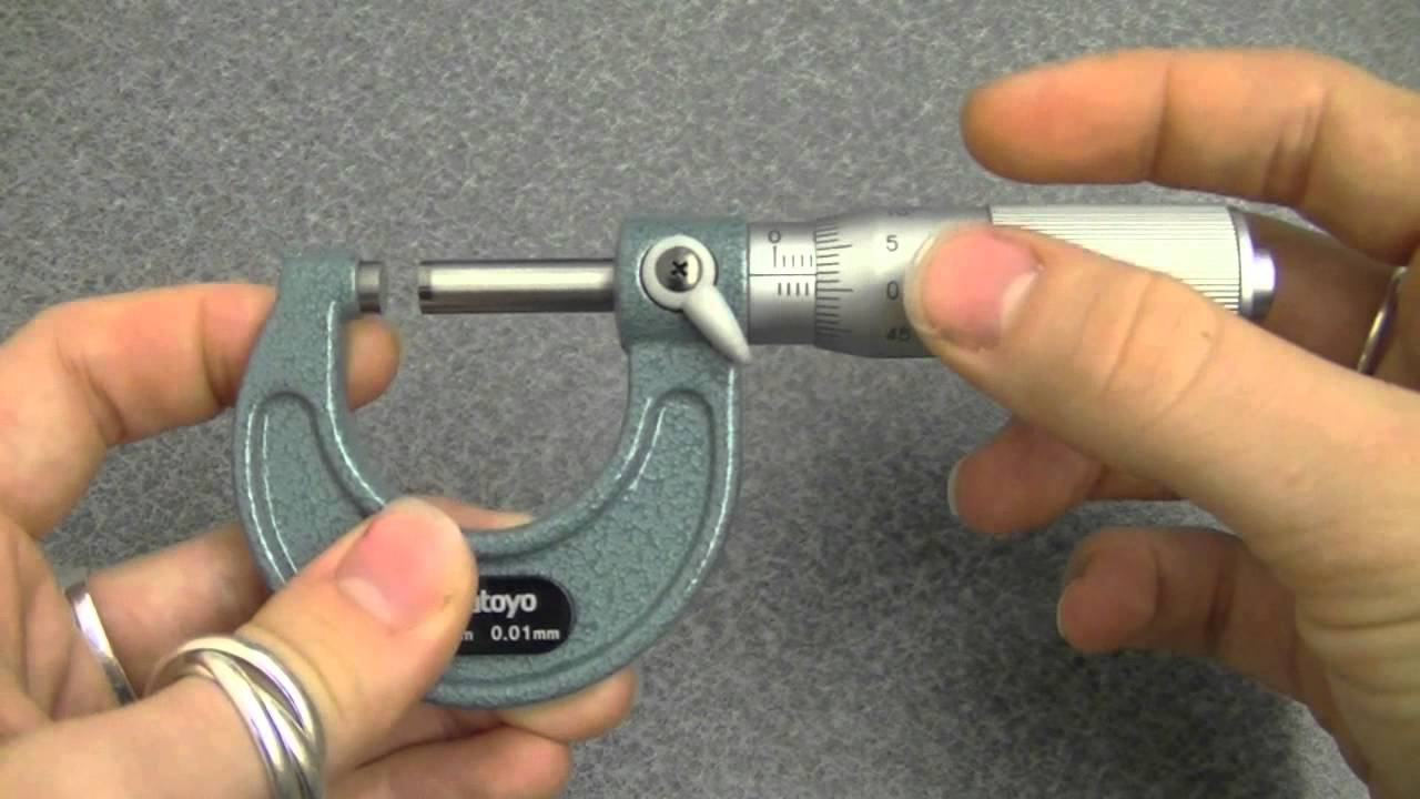 Reading a Vernier Caliper and a Micrometer - YouTube
