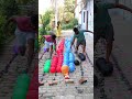 300 balloon popping challenge race game shorts