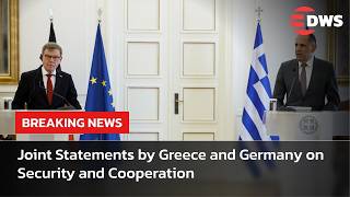 WATCH FULL PRESSER: Greece and Germany Foreign Ministers Deliver Joint Statements in Athens | AC14