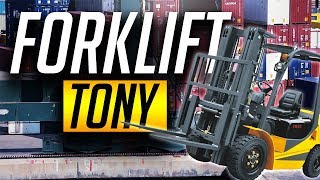FORKLIFT TONY! - Forklift Simulator Funny Moments screenshot 2