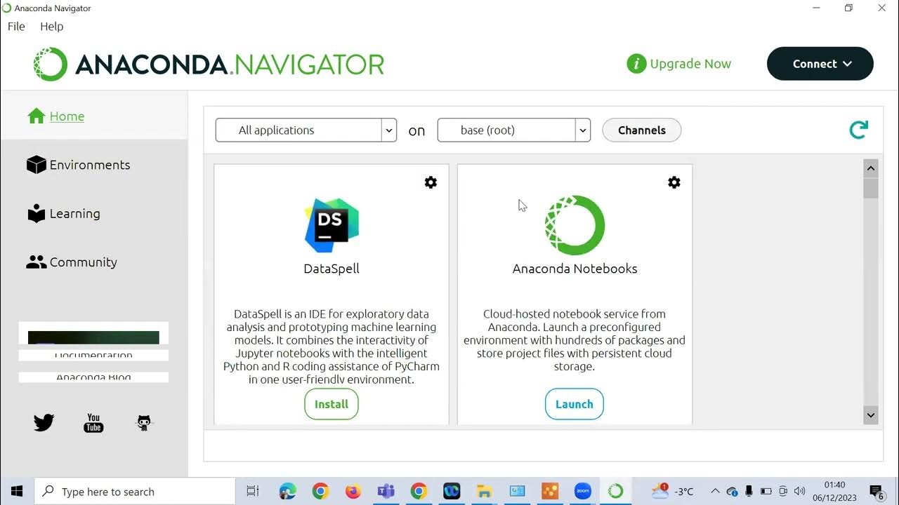Python : anaconda, Jupyter and first python program - YouTube