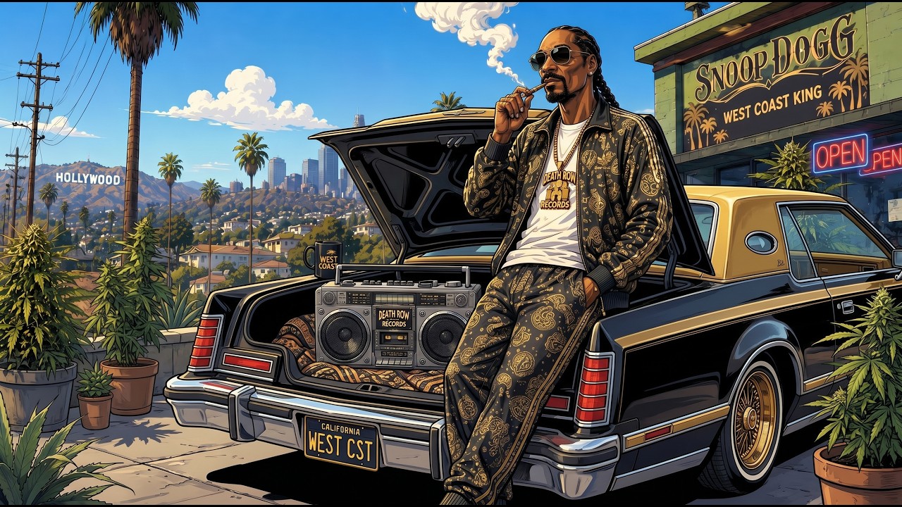 90s West Coast G-Funk Mix | Dr. Dre & Snoop Style Beats 2024 - YouTube