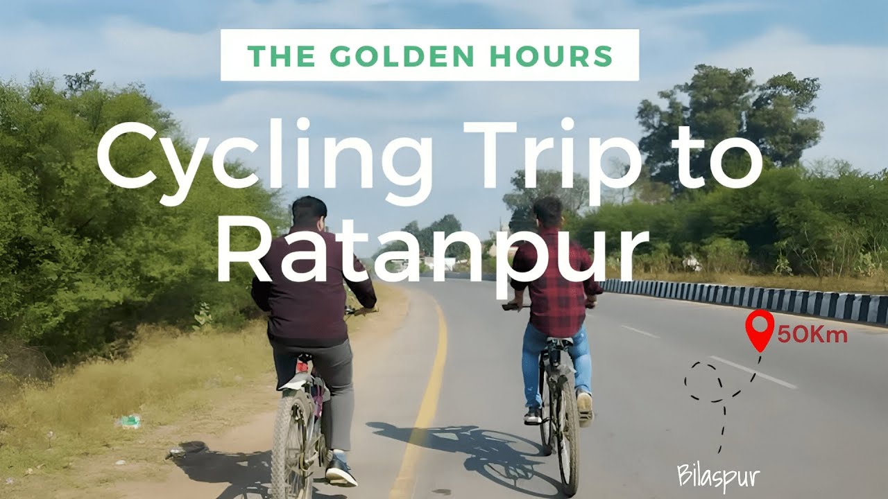 Bilaspur to Ratanpur Cycle Trip | 50km Adventure Ride Through Roads #shorts #travel