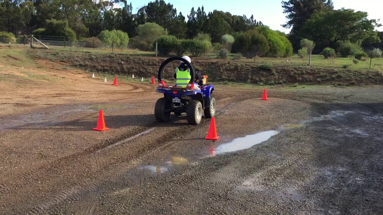 SA 4WD Training Quad Bike Course YouTube
