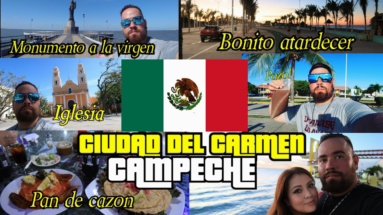 LA ZONA IMPERDIBLE DE CIUDAD DEL CARMEN CAMPECHE MEXICO    🇲🇽