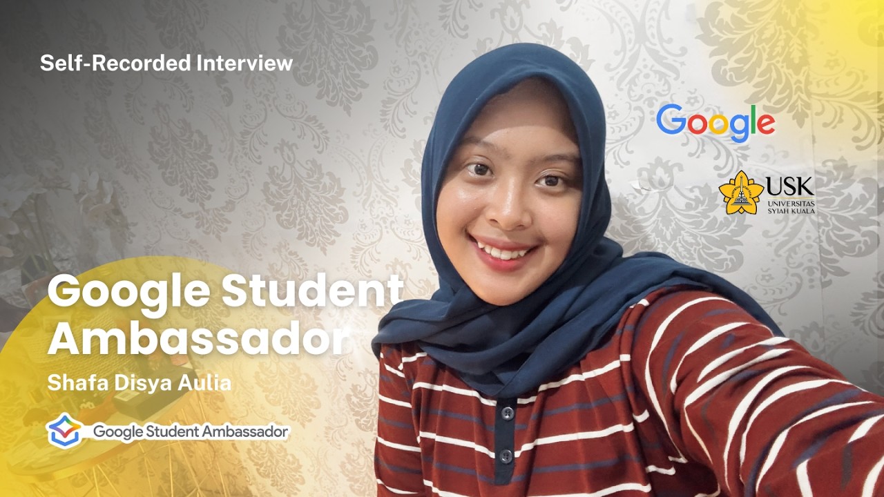 Shafa Disya Aulia - Kandidat Google Student Ambassador 2026 Indonesia - Universitas Syiah Kuala
