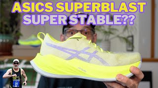 ASICS SUPERBLAST FIRST IMPRESSIONS - IS THIS THE BEST NEUTRAL TRAINER FOR STABILITY RUNNERS??