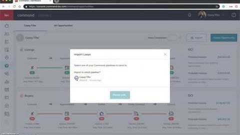 Import Data From Dotloop to Command