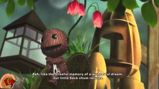 Playstation Allstars Battle Royale Cutscenes 'Sackboy Rival' & Ending Cutscenes【HD】