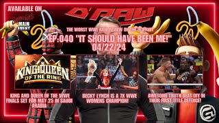 Draw Straws Raw Ep:040 ' It Should Have Been Me!' Eric Blondon and Randy C 04/22/24