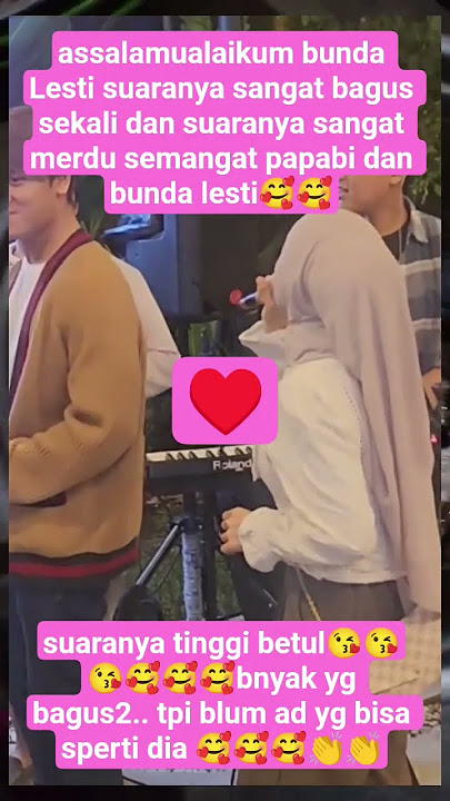 lesti dan bilar nyanyikan lagu sekuntum mawar merah #shorts