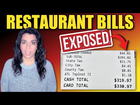 The Hidden Fees at Restaurants Are INSANE Now!