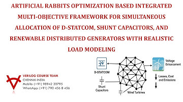 ARTIFICIAL RABBITS OPTIMIZATION--SIMULTANEOUS ALLOCATION OF D-STATCOM-CAPACITORS-RE DG-LOAD MODELING