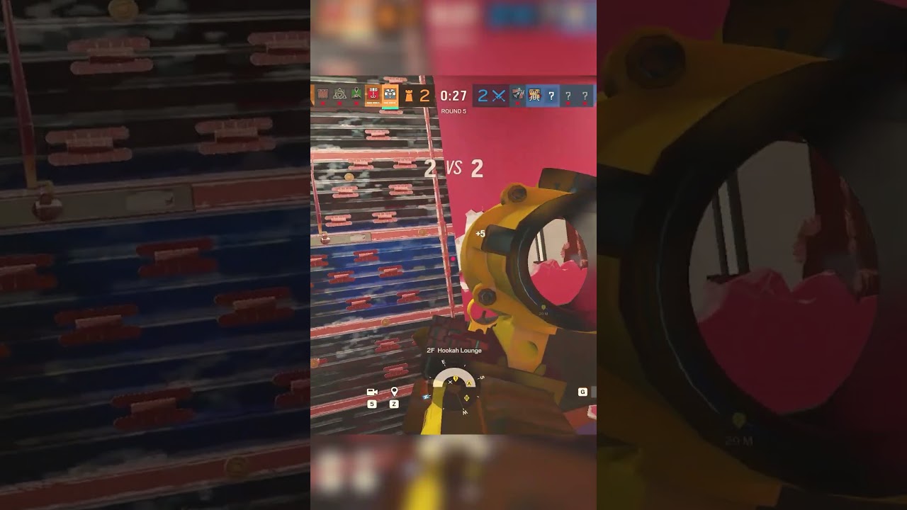 Rainbow Six Siege: Clutch Play of the Day! #Shorts #rainbowsixsiege #r6siege #clutchmovements #r6le