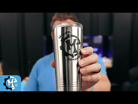 Laser Engrave Stainless Steel Tumblers —