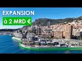 Monaco stend sur la mer un mgaprojet  2 mrd 