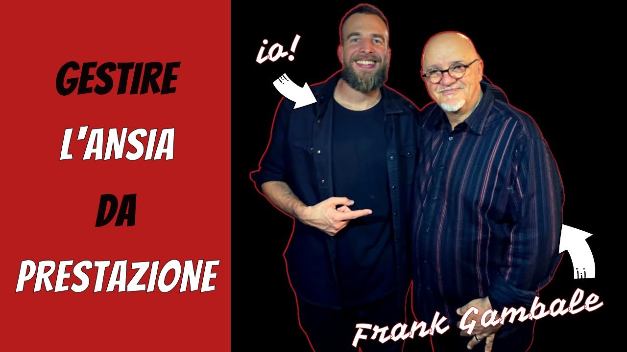 Suonare dal vivo con Frank Gambale! (Gestire l'Ansia da Prestazione