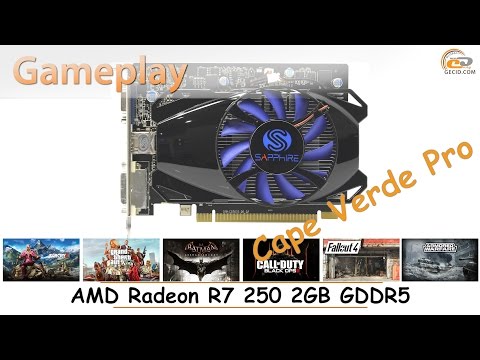 AMD Radeon R7 250 2GB GDDR5: gameplay в 17 популярных играх AMD Radeon R7 250 2GB GDDR5: gameplay в 17 популярных играх