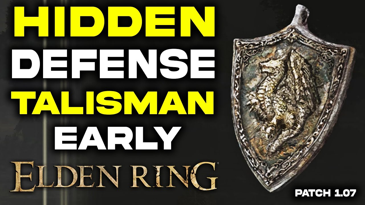 Elden Ring Hidden Defense Talisman Early How to Get Dragoncrest
