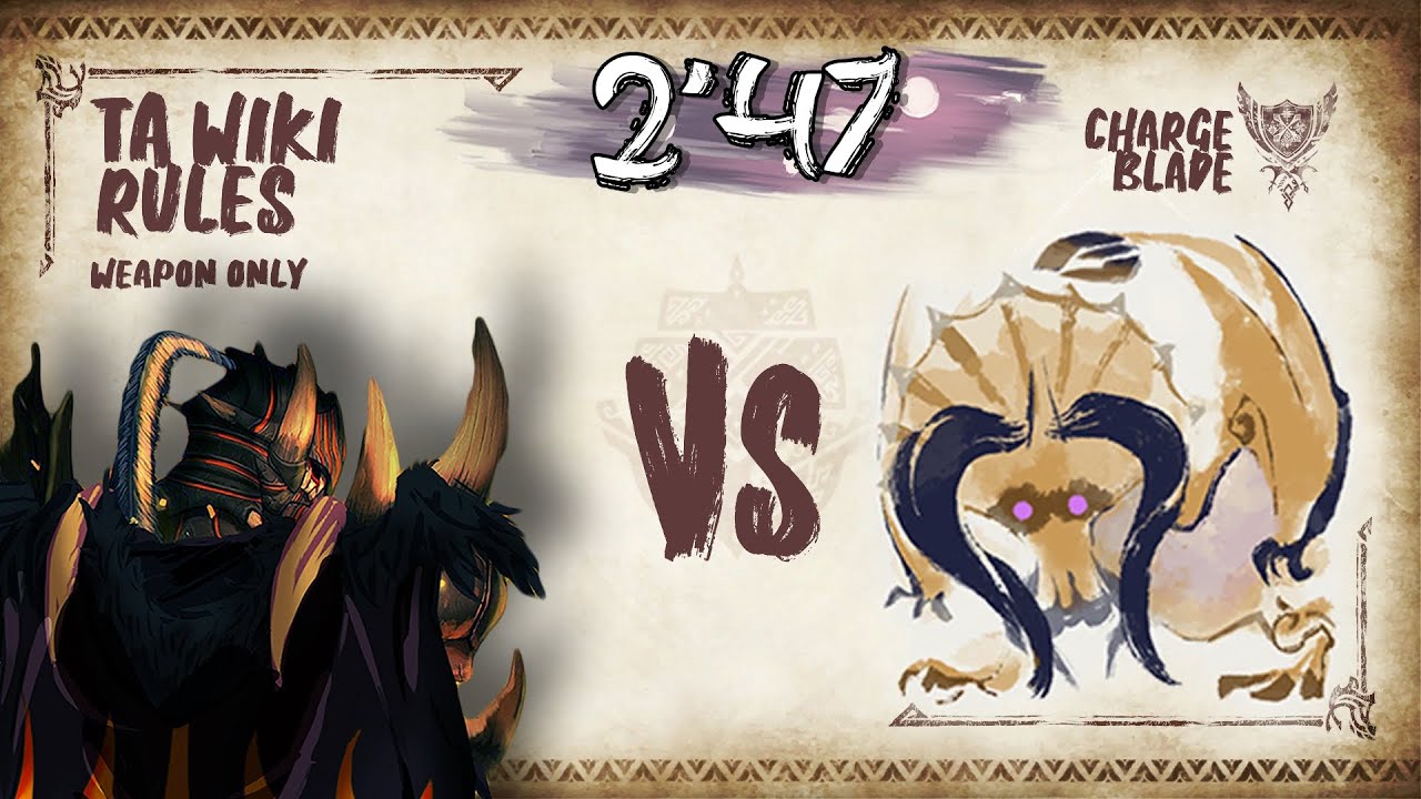 MHR: Sunbreak | Diablos [2'47] Charge Blade | TA