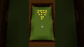 COME COSTRUIRE un BILIARDO FUNZIONANTE su MINECRAFT