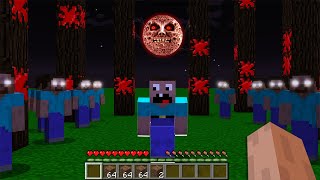 HOW to SURVIVE this SCARY NIGHT? in Minecraft : Noob vs Pro