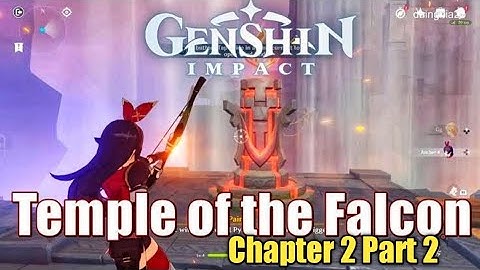 Genshin impact | Temple Of The Falcon | chapter 2 part 2 | English dub #genshinimpact