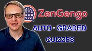 Online Teaching | How to Create a Self Grading Quiz [Zengengo]