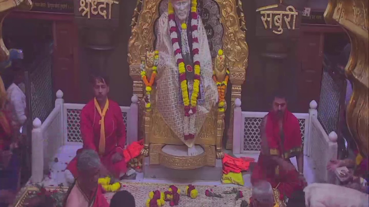Shree Sai Baba Live Darshan on 14092019 Samadhi Mandir Darshan