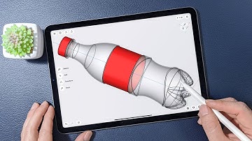 Modeling Coke Bottle on iPad | Shapr3D