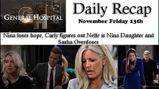 Daily Recap Friday Nov 13th General Hospital