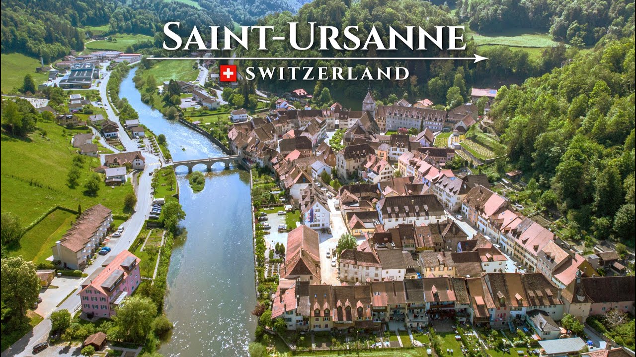 Saint-Ursanne Switzerland – A true Fairytale – Beautiful medieval town in the Canton Jura