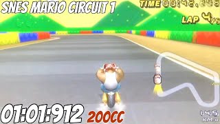 ItsJayB - SNES Mario Circuit 1 (200cc) - 01:01.912 | Reloaded screenshot 5