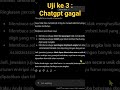ChatGPT Menyerah! Logikanya Mentok di Sini 🤯