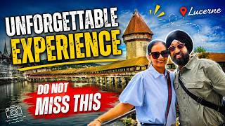 Must Visit Place ✅ Do Not Miss | Lucerne Chapel Bridge Switzerland 🇨🇭zurich To Lucerne Day Trip