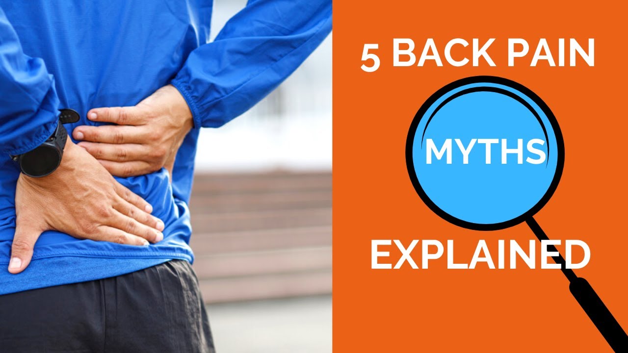 Top 5 BACK PAIN MYTHS solved by Tim Everett Osteopath!