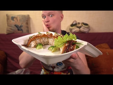 Видео: Славный Обзор. Sushi white. Грибы в подливе.