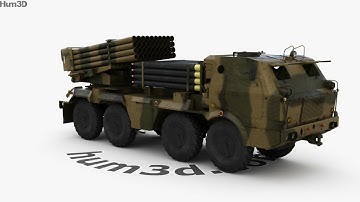 RM-70 multiple rocket launcher 3D model by 3DModels.org