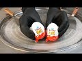 Ice Cream Rolls | kinder Joy - Super Surprise Eggs / Fried rolled ice cream roll chocolate with toys