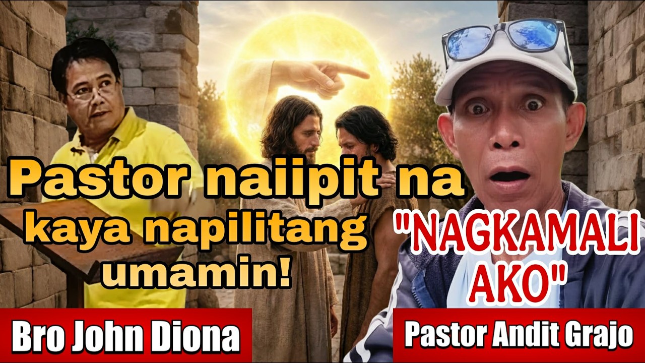 PASTOR NAPILITANG UMAMIN! “Nagkamali Ako” | Andit Grajo vs John Diona PART 2 (FINAL TALAKAYAN!)