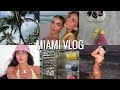 Miami vlog beach grwm dinners shopping  haul