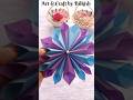 DIY Paper Snowflake #easypapercraft #papercraft #snowflake #craft #diy #art #youtubeshorts