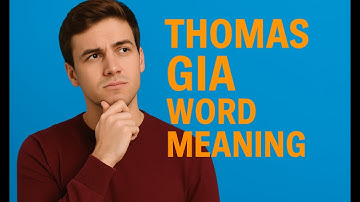 How to Solve Thomas GIA Word Meaning Questions (Quick Tutorial)