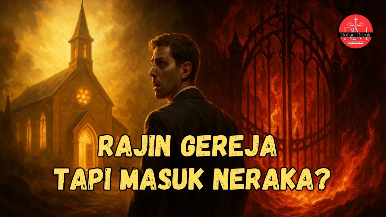 RAJIN KE GEREJA TAPI MASUK NERAKA? JANGAN SALAH PAHAM, TONTON SAMPAI HABIS | ROHANI 1 MENIT