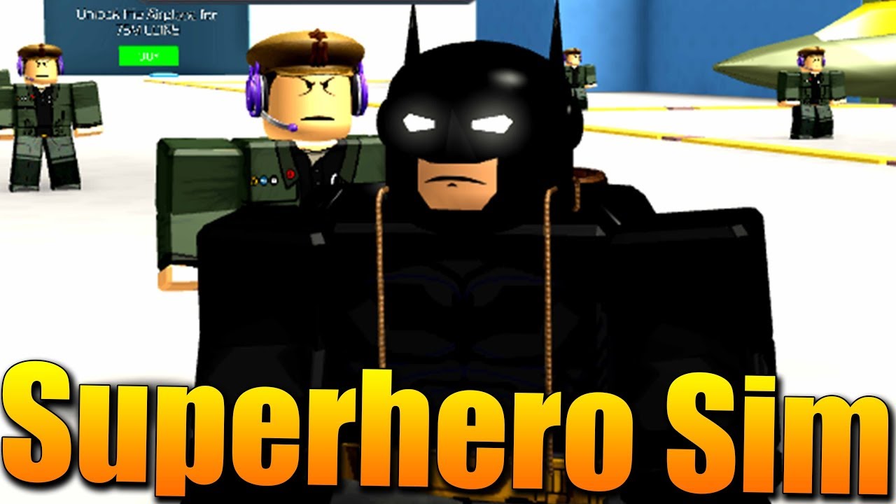 KONEČNĚ JSEM BATMAN!😂😎Roblox Superhero Simulator - YouTube