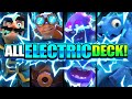 100% ALL ELECTRIC DECK ACTUALLY DOMINATES IN CLASH ROYALE! 😱