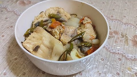 Simple Fish boil recipe || Quick recipe || Naga Style ||
