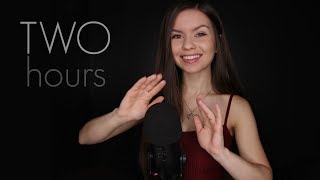 ASMR 🦋 FINGER FLUTTERING 🦋 2 Hours [Looped] No Talking